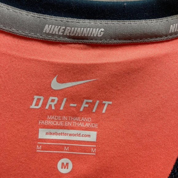 NIKE Dri-Fit Women's Orange Creamsicle Tank Top Racerback Women's Medium - Picture 11 of 15